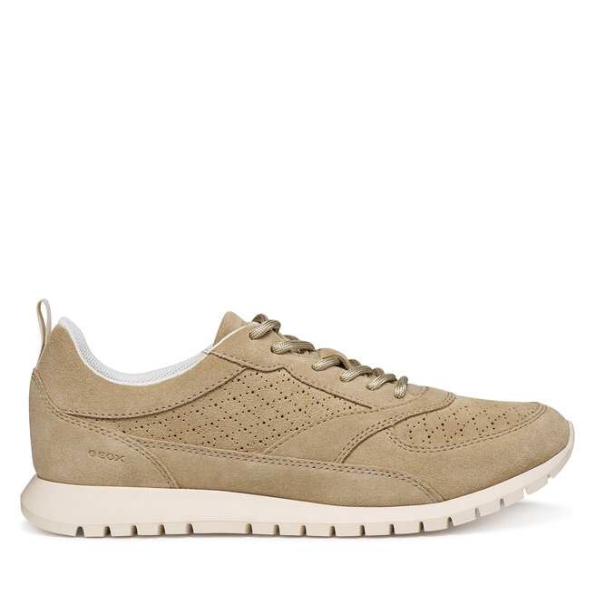 Sneakersy Geox D Sukie 2.0 D65YPA 00022 C5002 Beżowy - kobiece