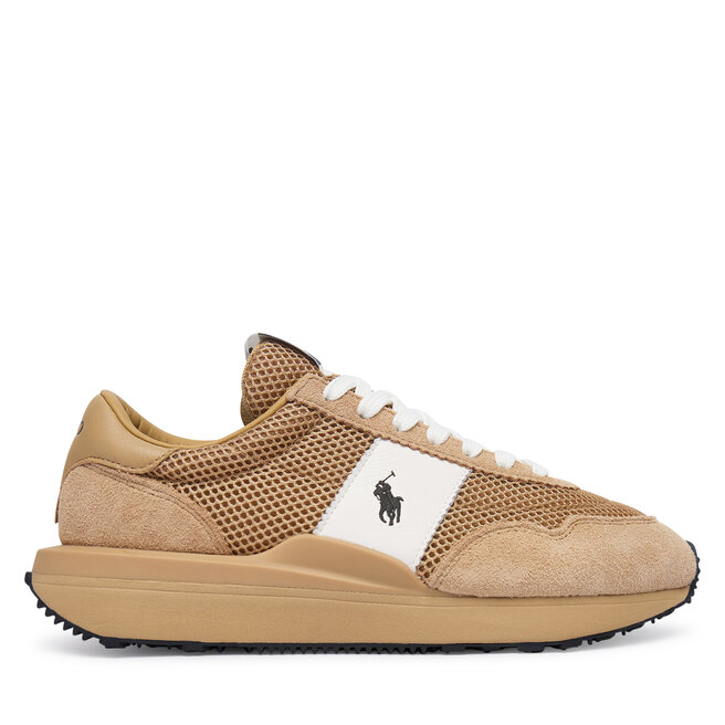 Sneakersy Polo Ralph Lauren 804P15653002 Beżowy - kobiece