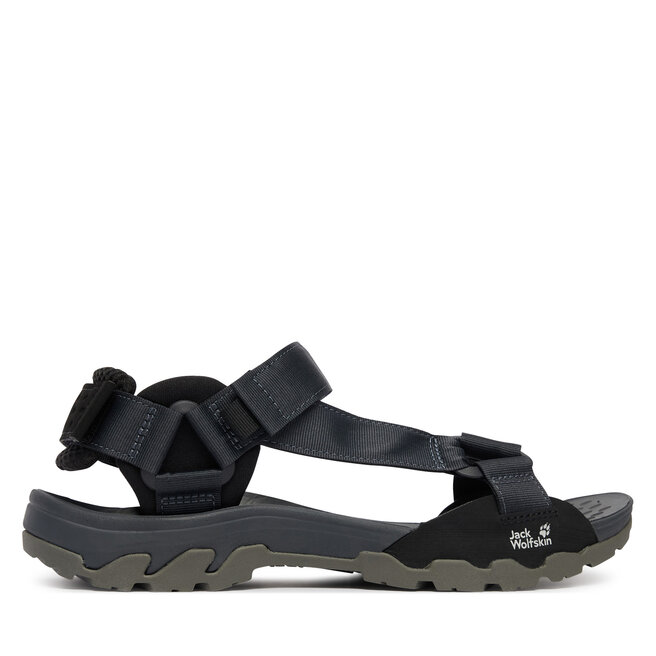 Sandały Jack Wolfskin Ridge A65590 Czarny - kobiece