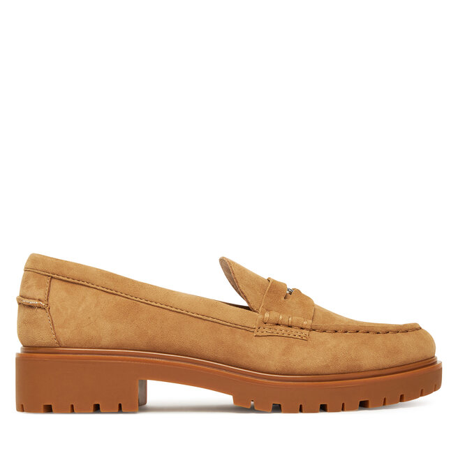 Loafersy LAUREN RALPH LAUREN Marli 802974357001 Brązowy - kobiece