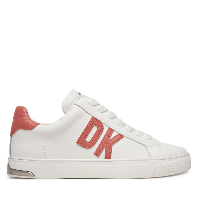 Sneakersy DKNY Abeni Lace Up Sneaker K1300916 Biały - kobiece