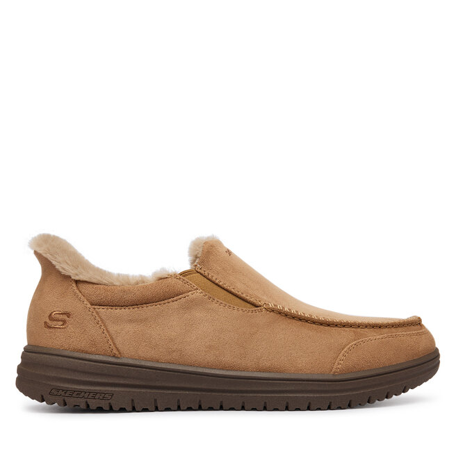 Mokasyny Skechers Murette-Scofield 205606/TAN Brązowy jasny -
