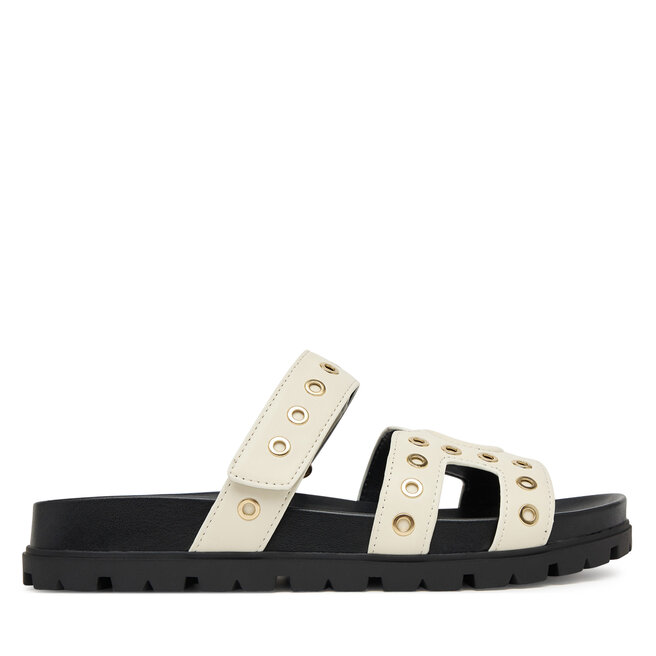 Klapki Guess FLPFAS ELE03 Écru -