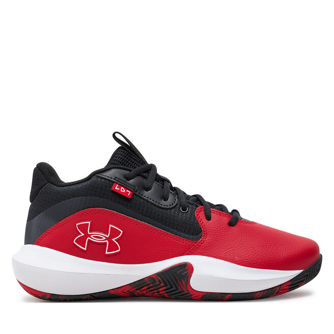 Buty do koszykówki Under Armour Ua Lockdown 7 3028512-600 Czerwony - męskie