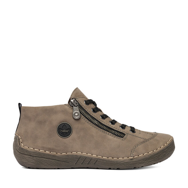 Półbuty Rieker CEO-52514-42 Szary - kobiece