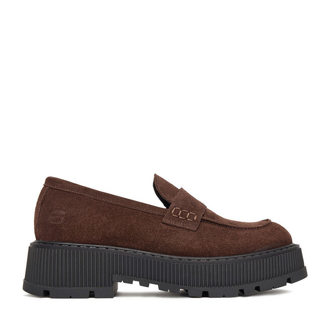 Loafersy G-Star Raw EO-HAYAT-9001-25 Brązowy - kobiece