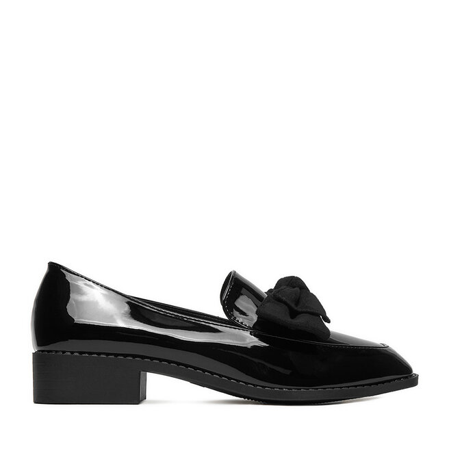 Loafersy DeeZee SQ873-1 Czarny - kobiece