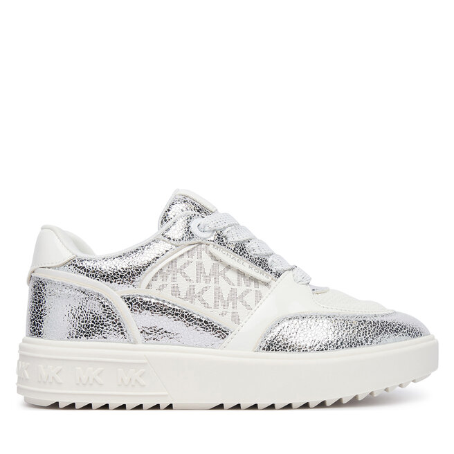 Sneakersy MICHAEL Michael Kors Emmet Clarke MK03914040 Srebrny - dziewczęce