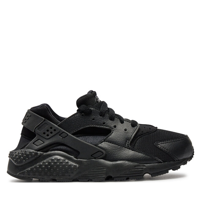 Sneakersy Nike Huarache Run (GS) 654275 016 Czarny - kobiece