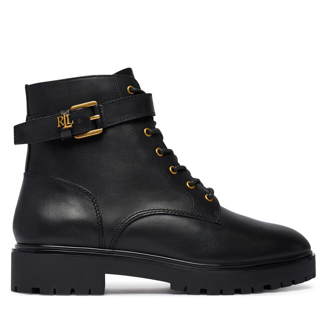 Trzewiki LAUREN RALPH LAUREN Allyson Logo Bo Bte 802P12046001 Czarny - kobiece
