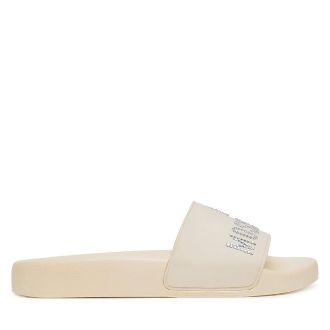 Klapki LOVE MOSCHINO JA28122G0MI13110 Écru -