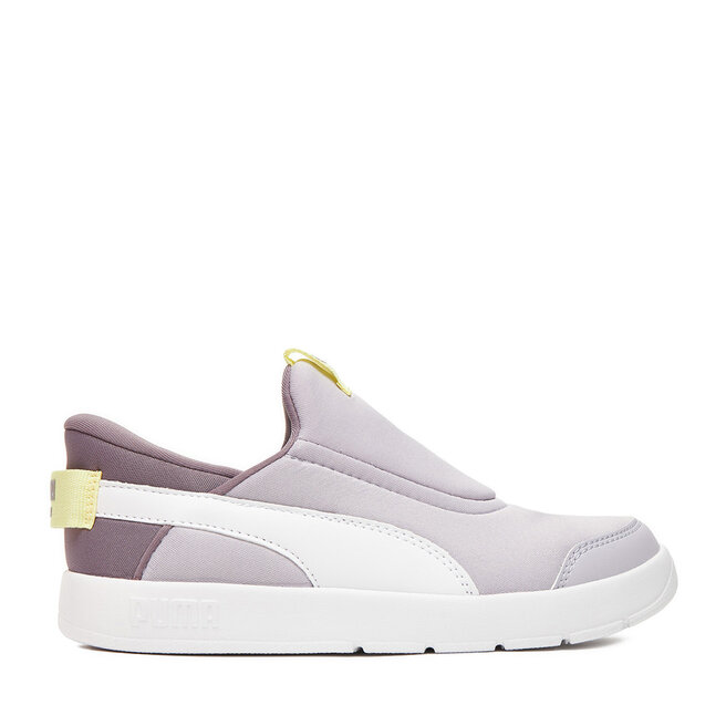 Sneakersy Puma COURTFLEX V3 SLIPTECH PS 39973408 Fioletowy - dziewczęce