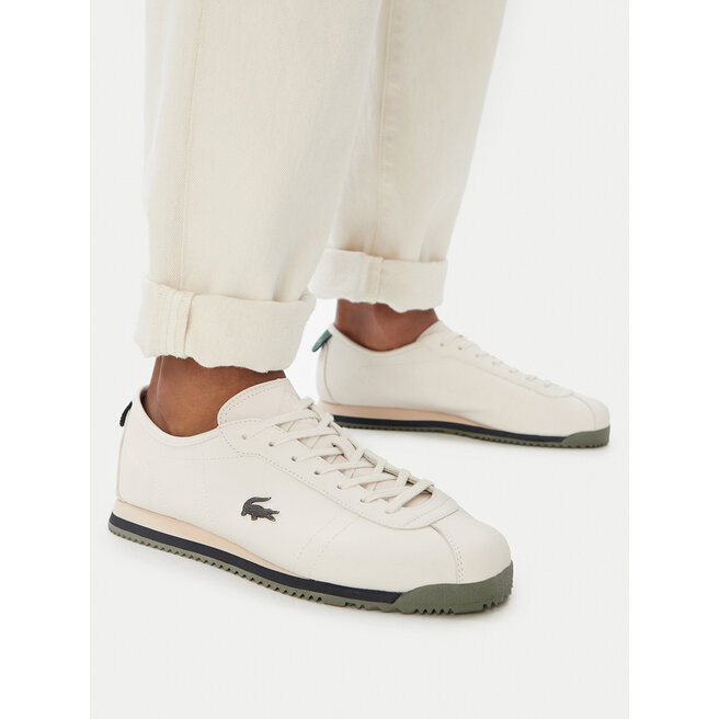 Sneakersy Lacoste Club Low 52SMA0021 Biały - męskie