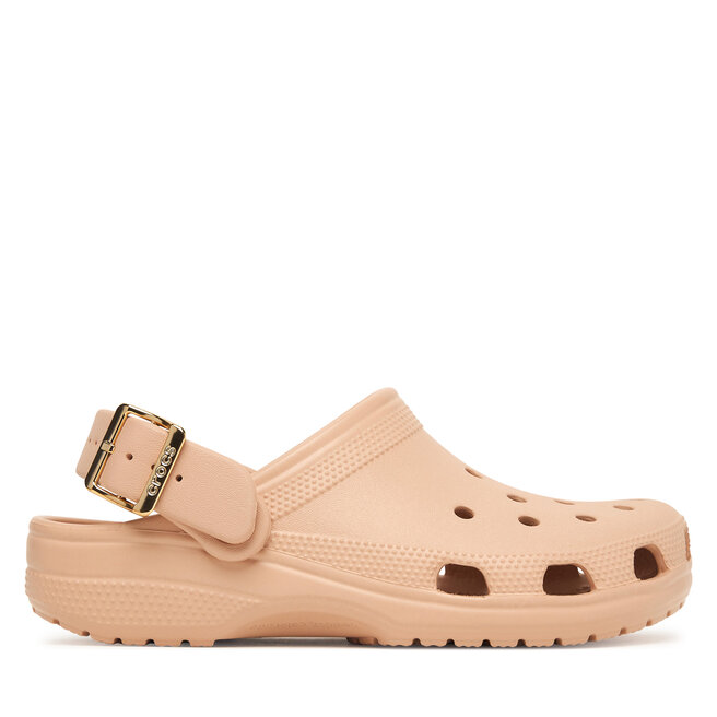 Klapki Crocs Classic Metallic Buckle Clog 213543 Różowy -
