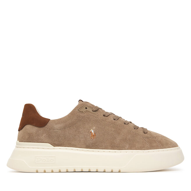 Sneakersy Polo Ralph Lauren Rlite Court 809P15729002 Beżowy - męskie