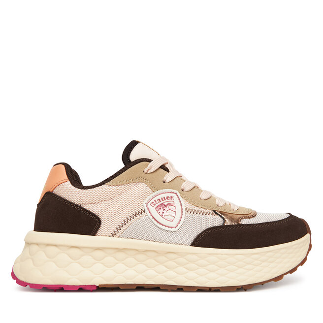 Sneakersy Blauer F5LYNN01/MEG Brązowy - kobiece