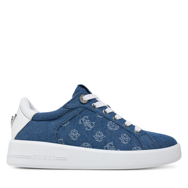 Sneakersy Guess FLJRN2 DEN12 Niebieski - kobiece
