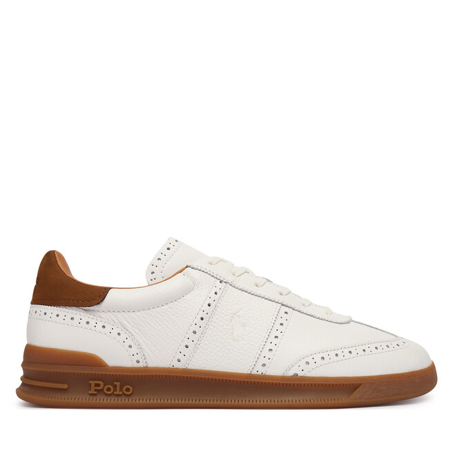 Sneakersy Polo Ralph Lauren Hrt Aera Bro 809P15727001 Biały - męskie