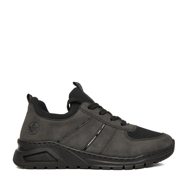 Sneakersy Rieker M4970-45 Czarny - kobiece
