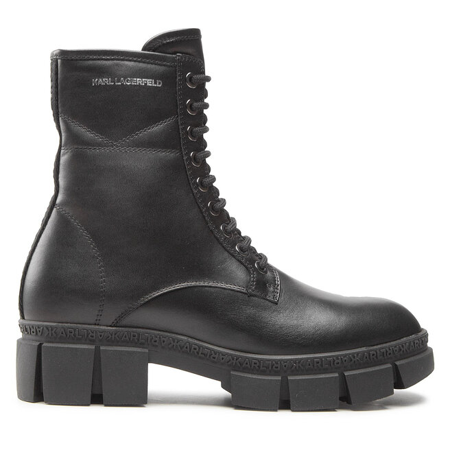 Trzewiki KARL LAGERFELD KL43250 Czarny - kobiece