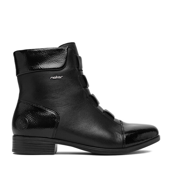 Botki Rieker CEO-77053-00 Czarny - kobiece