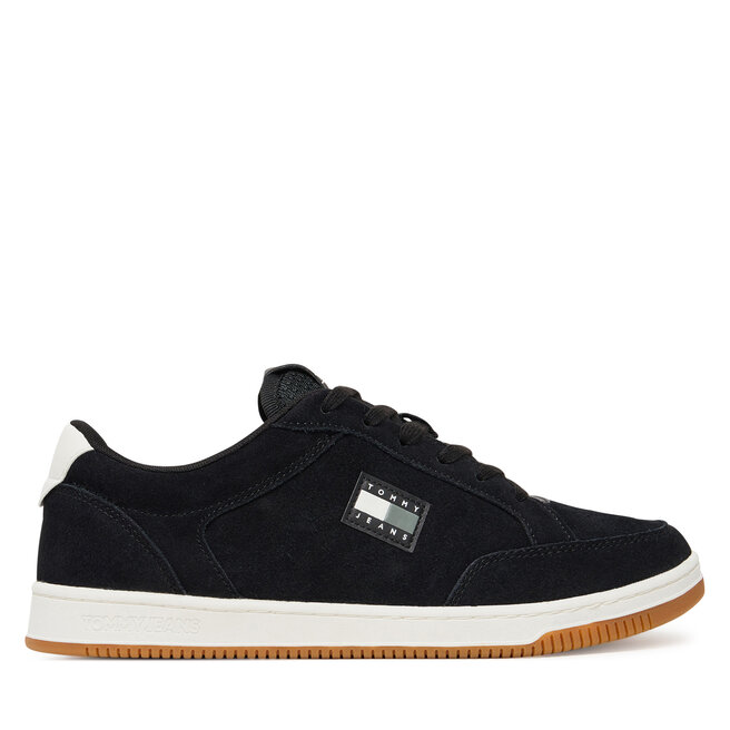 Sneakersy Tommy Jeans Tjm Cupsole Long Lace Skate EM0EM01602 Czarny - męskie