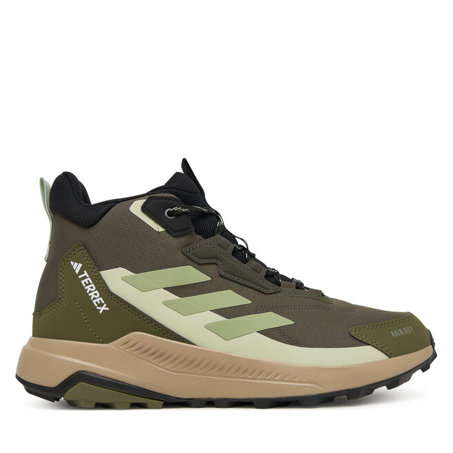 Trekkingi adidas Terrex Anylander Mid Rain.Rdy Hiking Shoes JR6594 Brązowy - męskie