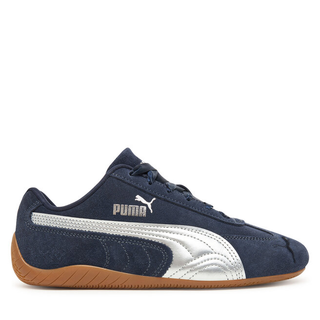 Sneakersy Puma Speedcat Metallic Jr 404113 02 Granatowy - kobiece