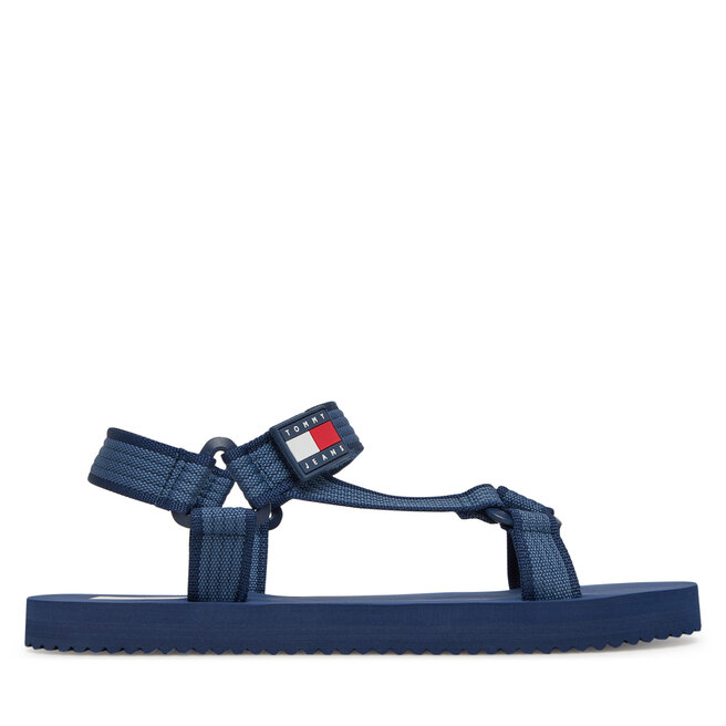 Sandały Tommy Jeans Tjm Casual Sandal EM0EM01563 Granatowy - męskie