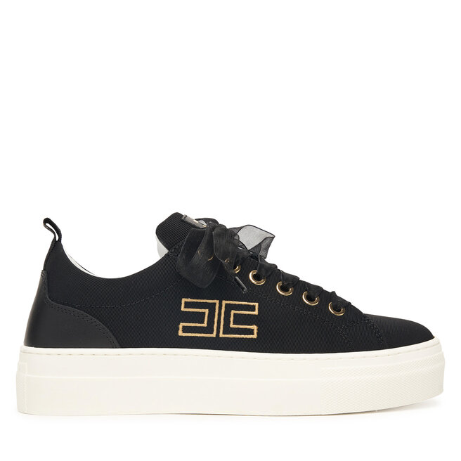 Sneakersy Elisabetta Franchi F4A9-E0528-1256 D Czarny - kobiece