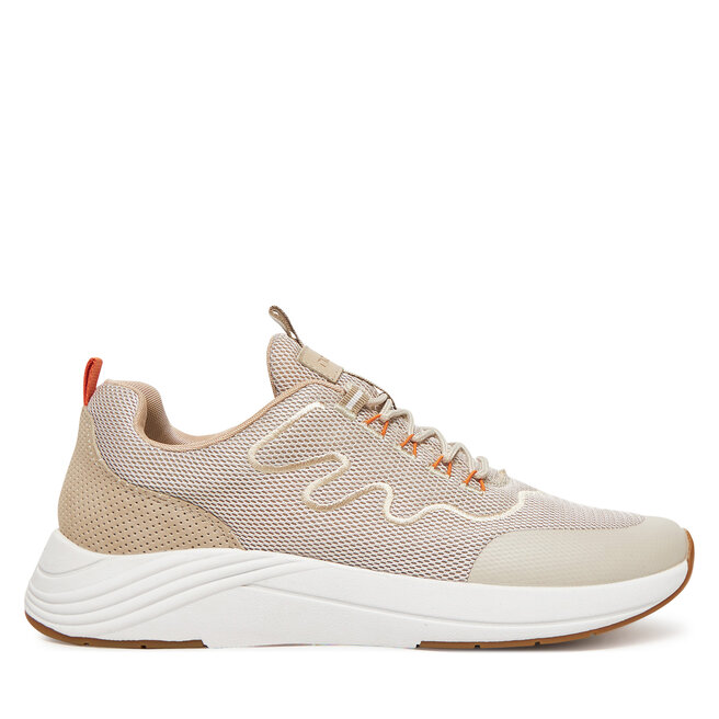Sneakersy Rieker N8504-60 Beżowy - kobiece
