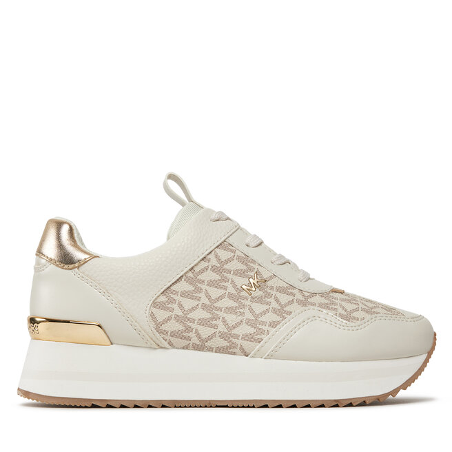 Sneakersy MICHAEL Michael Kors Raina Trainer 43R4RNFSAB Écru - kobiece