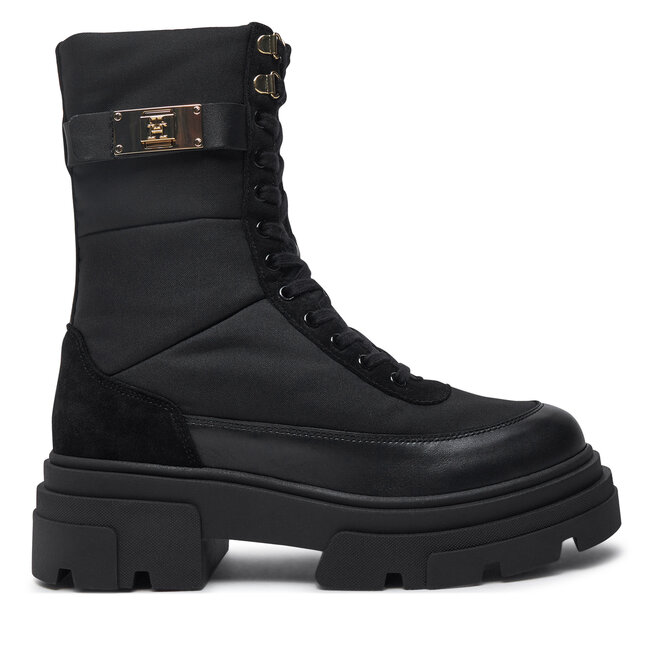 Trapery Tommy Hilfiger FW0FW08246 Czarny - kobiece
