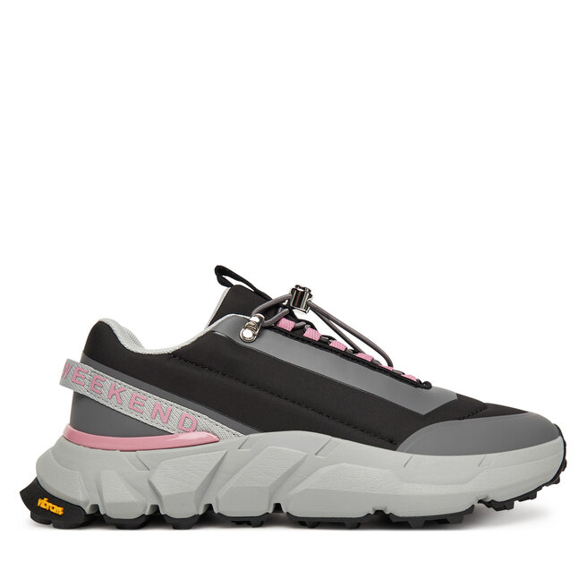 Sneakersy Weekend Max Mara Tandem 2525766015650 Czarny - kobiece