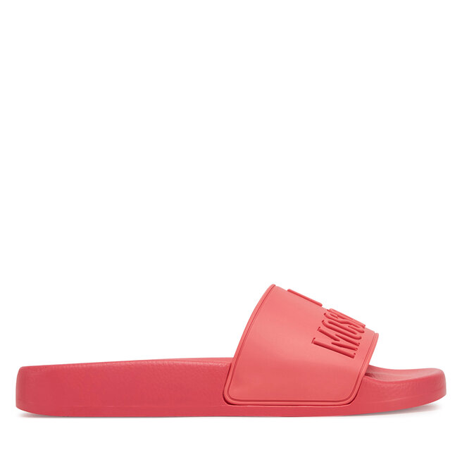 Klapki LOVE MOSCHINO JA28052G1MI15502 Koralowy -