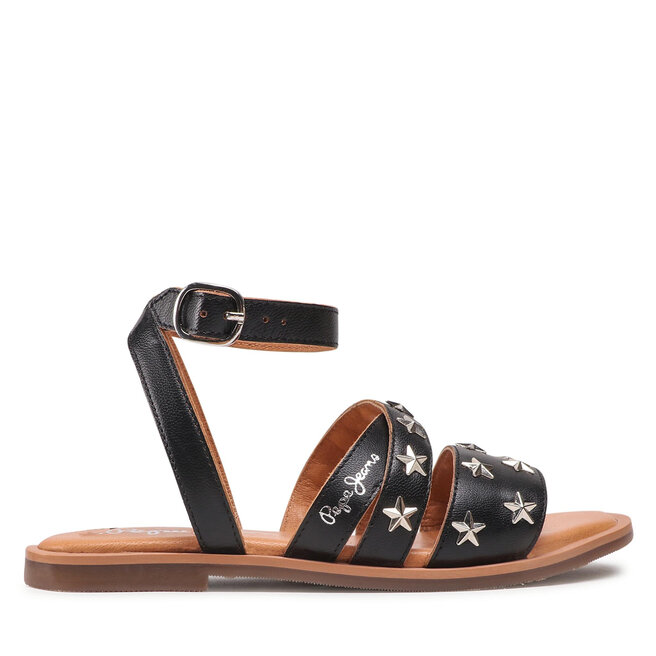 Sandały Pepe Jeans Irma Studs PGS90176 Czarny - dziewczęce