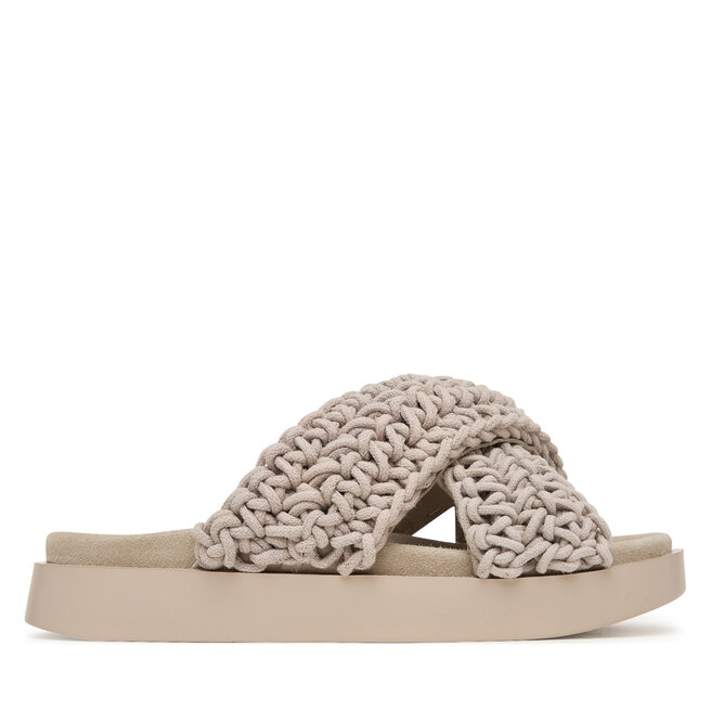 Klapki Inuikii Woven 1004.003.0062 Szary jasny -