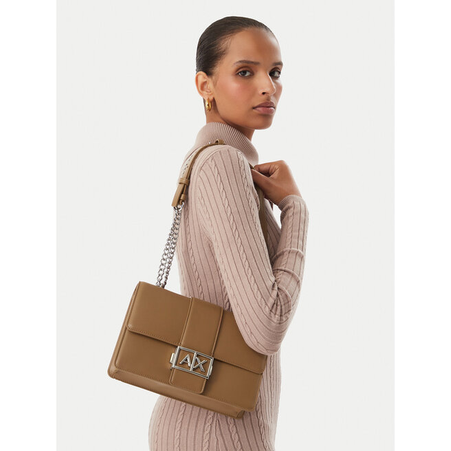 Torebka Armani Exchange XW000070 AF12039 U6186 Brązowy jasny -
