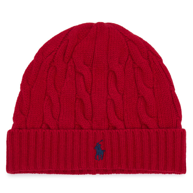 Czapka Polo Ralph Lauren 710B23668008 Czerwony -