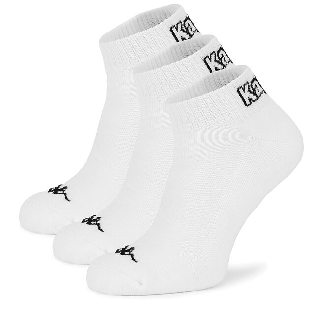 Skarpety krótkie Kappa KR_GOAL_AW26 (3-PACK) Biały - męskie