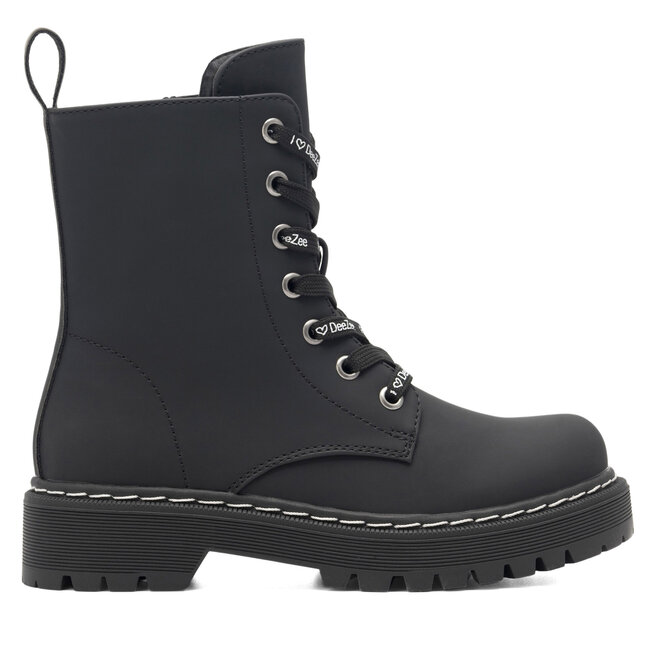 Trzewiki DeeZee CS5587-16 Czarny - dziewczęce