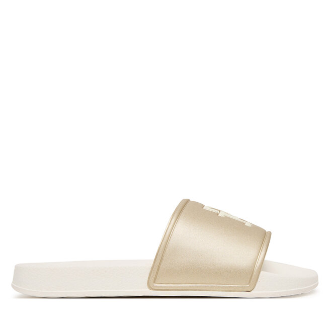 Klapki Tommy Hilfiger T3A0-34322-1367 Złoty -