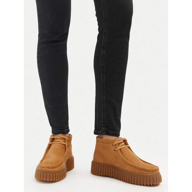 Trzewiki Clarks Torhill Moss 26179359 Brązowy - kobiece