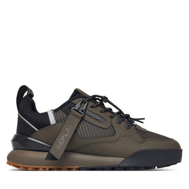 Sneakersy REPLAY GMS8L.000.C0200L Zielony - męskie