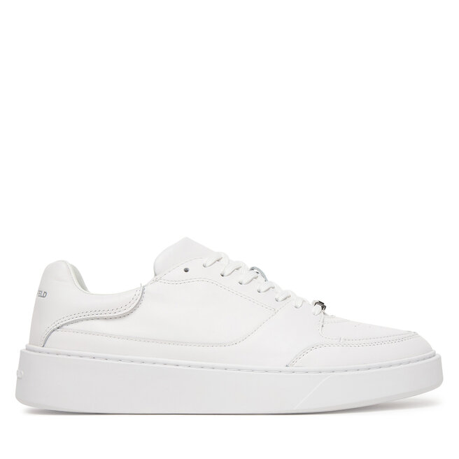 Sneakersy KARL LAGERFELD Flint II KL53329 Biały - męskie