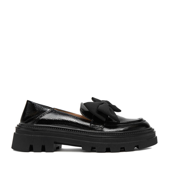 Loafersy DeeZee TYA56-J128 Czarny - kobiece
