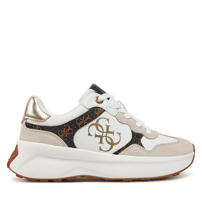 Sneakersy Guess FLPLUC PEL12 Biały - kobiece