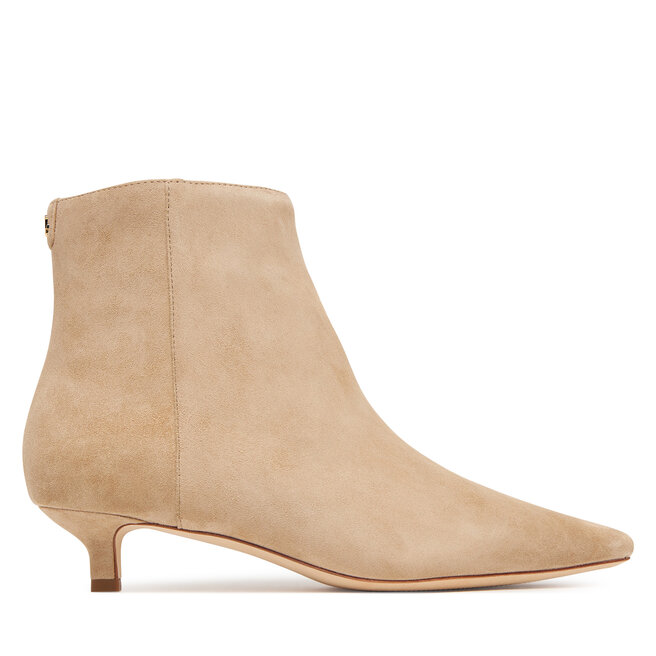 Botki LAUREN RALPH LAUREN Frncsa Bt Hl Bo Bte 802P15722001 Beżowy - kobiece