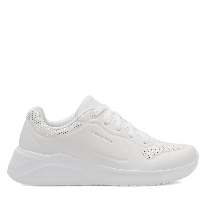 Sneakersy Skechers Uno Lite 8750063 WHT Biały - kobiece