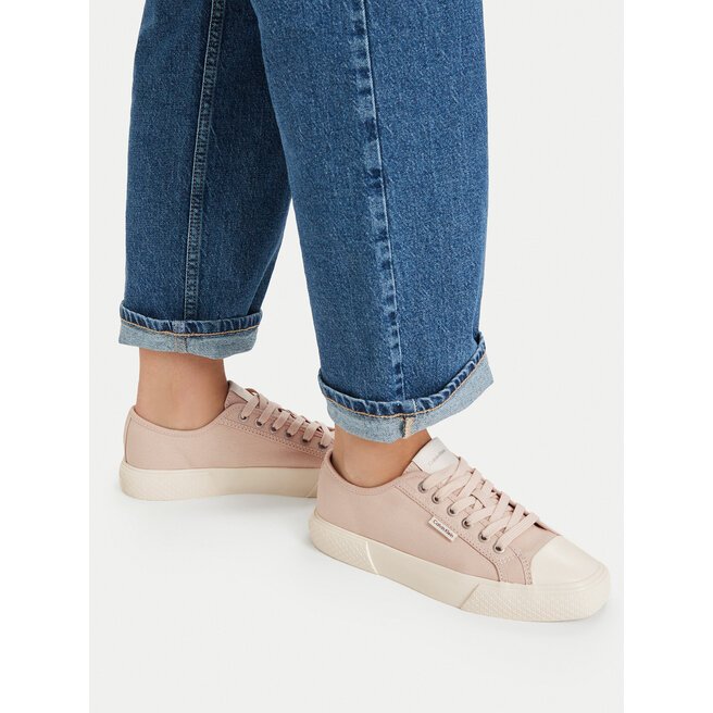 Trampki Calvin Klein Vulc HW0HW02975 Różowy - kobiece